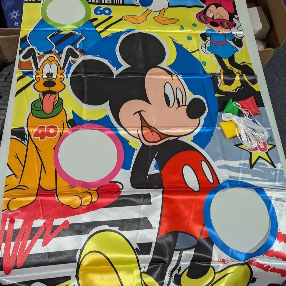 Disney Mickey Mouse and Friends Bean Bag Toss Game For Indoor And Outdoor Use